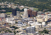 Akron, Ohio Aerial Photograph Brian Matz