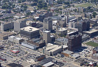 Canton, Ohio Aerial Photograph Brian Matz