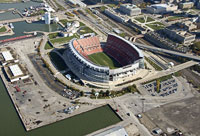 Cleveland Ohio Aerial Photograph Brian Matz