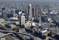 Cleveland, Ohio Aerial Photograph Brian Matz