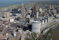 Cleveland, Ohio Aerial Photograph Brian Matz