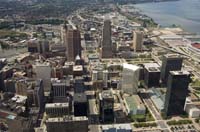 Cleveland, Ohio aerial photograph Brian Matz