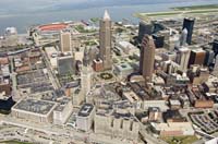 Cleveland, Ohio aerial photograph Brian Matz