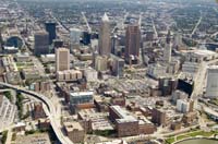 Cleveland, Ohio aerial photograph Brian Matz