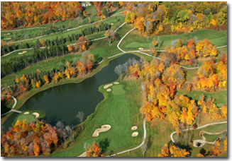 Aerial Photography Cleveland, Akron, Canton, Ohio golf course Brian Matz
