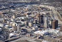 Akron, Ohio Aerial Photograph Brian Matz