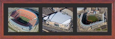 Cleveland Aerial Photographs Sports Venues