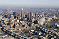 Cleveland Skyline and Flats