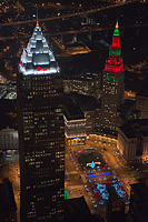 Terminal Tower at Christmas